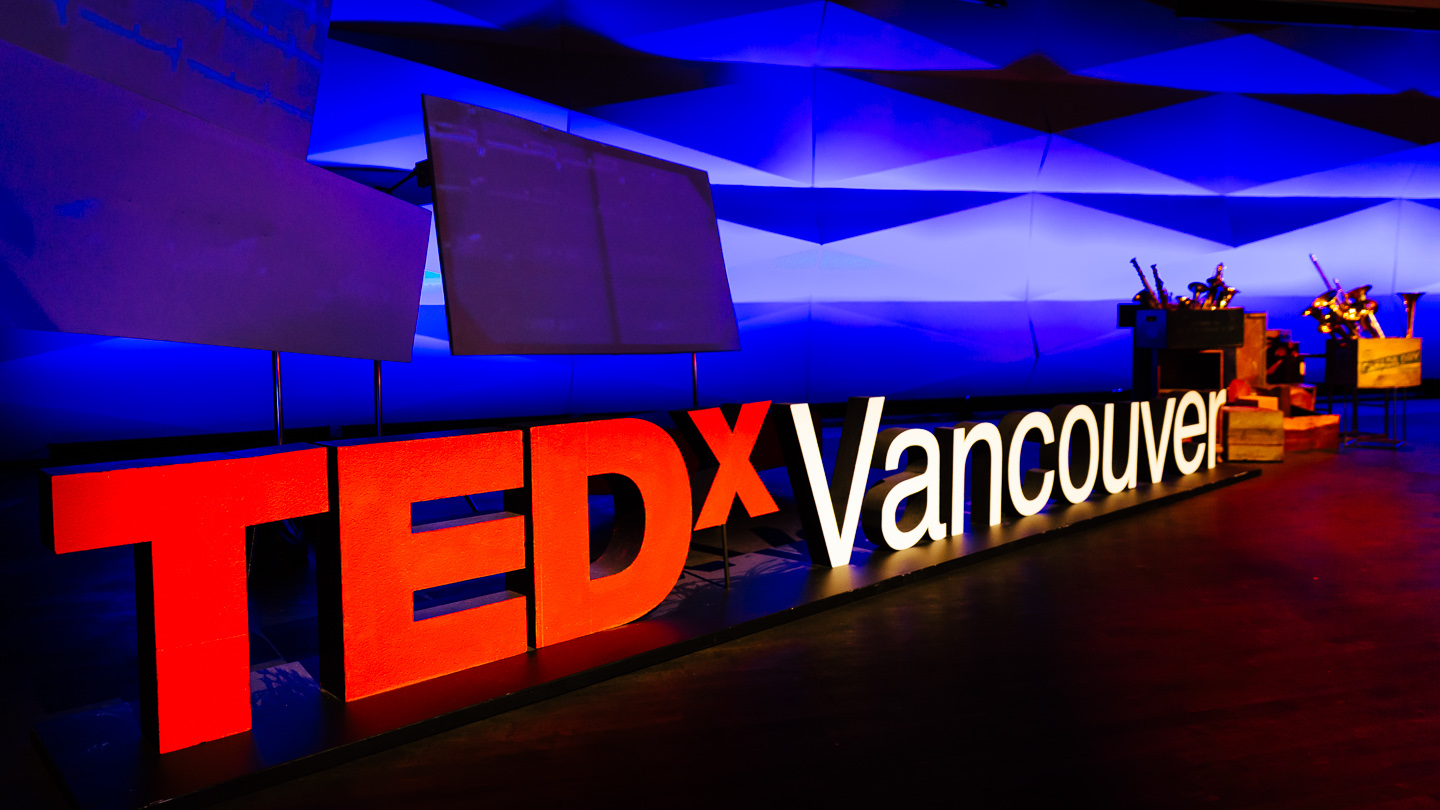 TEDxVancouver Signage JonathanEvans