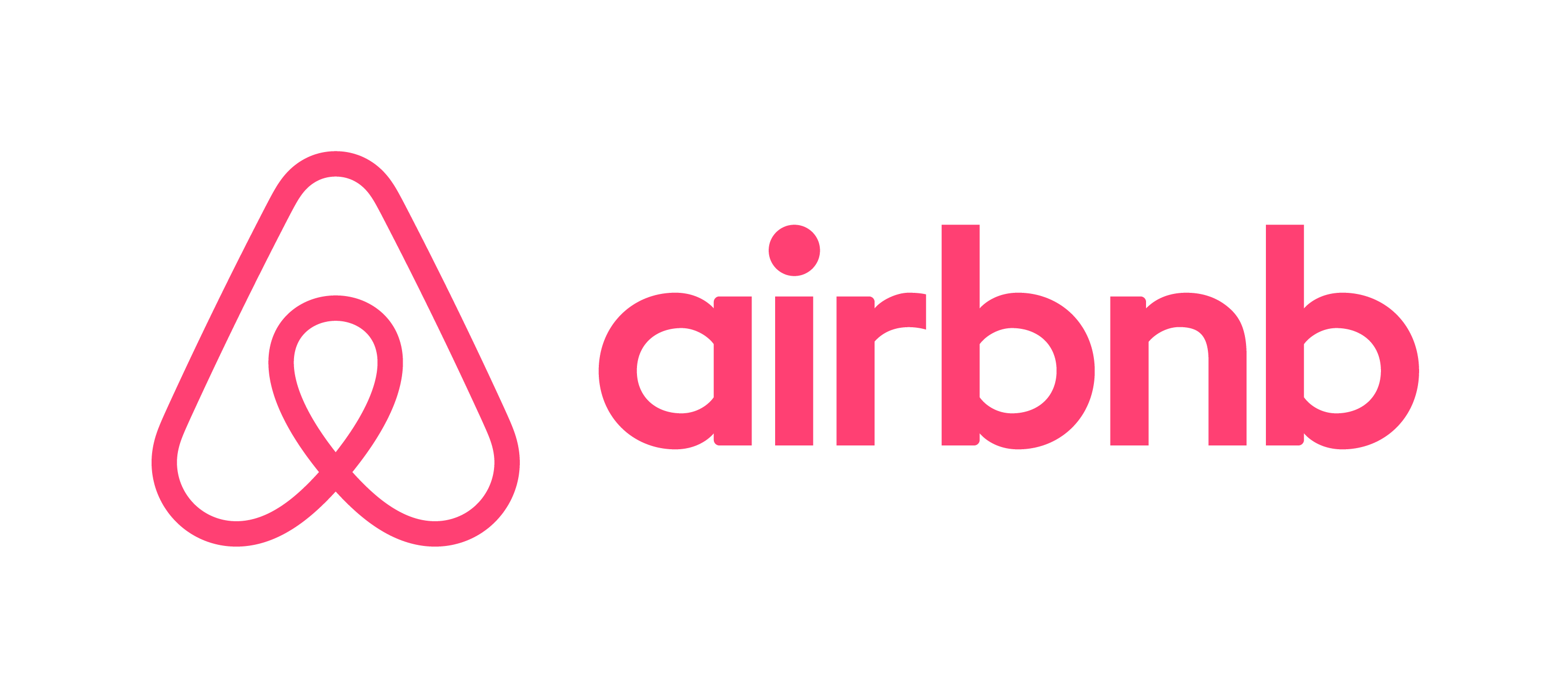 airbnb horizontal lockup print