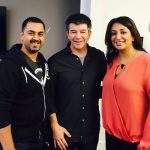 Uber CEO Travis Kalanick, Barinder Rasode and Launch Academy’s Ray Walia