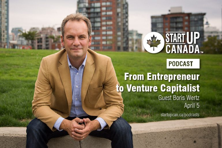 Startup Canada Podcast Boris Wertz