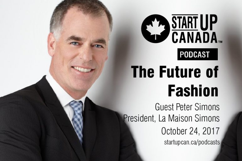 Startup Canada Podcast Peter Simons