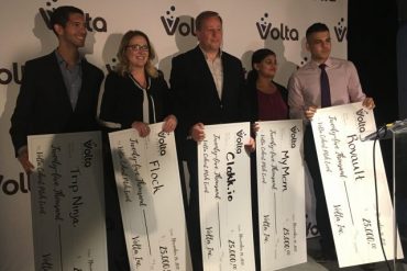 Rovault, Clockk.io , Trip Ninja, Flock, and MyMem recieve $25,000 investment from Volta Cohort