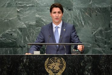 Justin Trudeau UN speech
