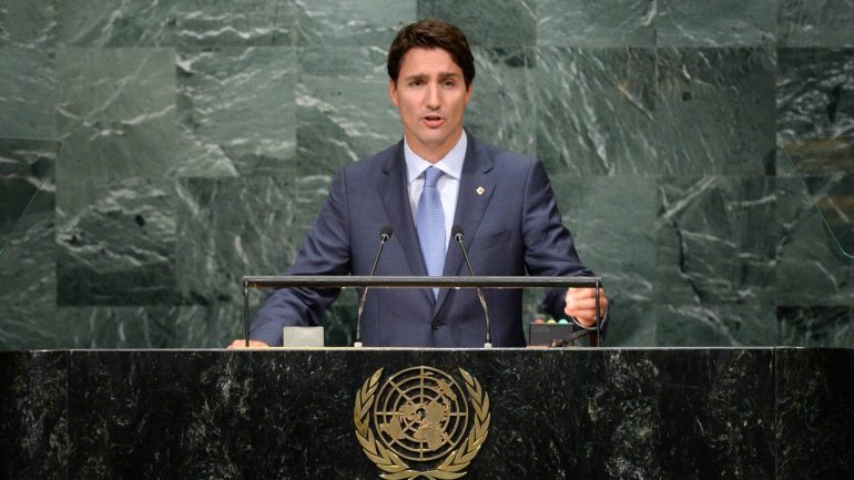 Justin Trudeau UN speech