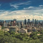 Montreal skyline from Mount Royal