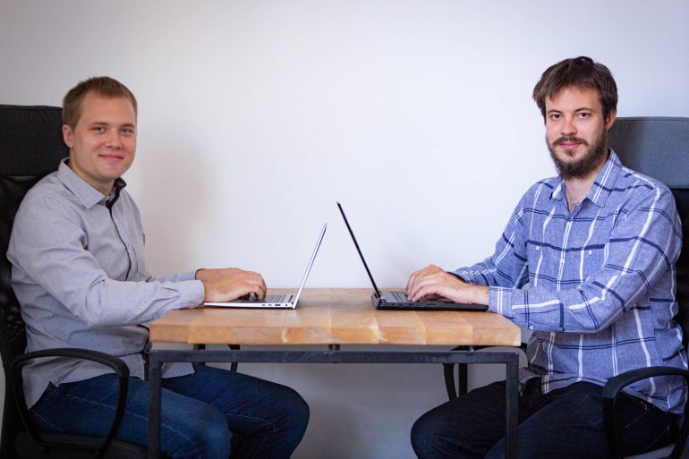 Omnisearch founders Matej Ferencevic and Marin Smiljanic