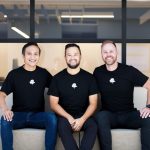 Rose Rocket's founders: Alexsander Luksidadi, Justin Sky, and Justine Bailie