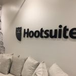 Hootsuite Toronto logo wall