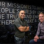 Magnet Forensics founder Jad Saliba and CEO Adam Belsher