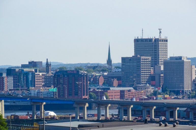 Skyline photo of New Brunswick