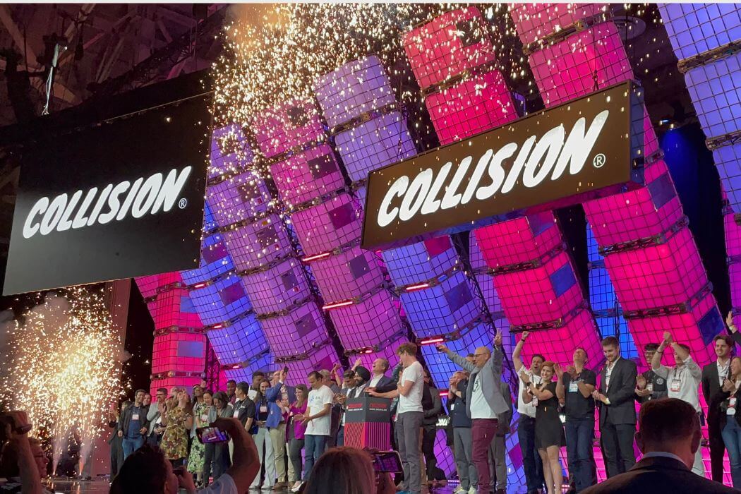 With opening night time, #CollisionConf is just delighted to be back again