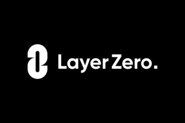 LayerZero Labs logo - white on black