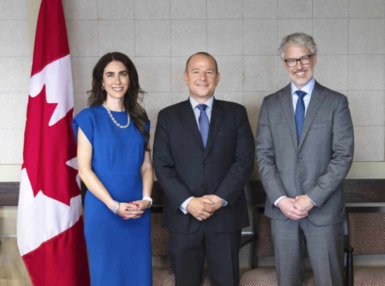 Vicky Eatrides, Chairperson and Chief Executive Officer, CRTC, Matthew Boswell, Commissioner of Competition, Competition Bureau, and Philippe Dufresne, the Privacy Commissioner of Canada, OPC.