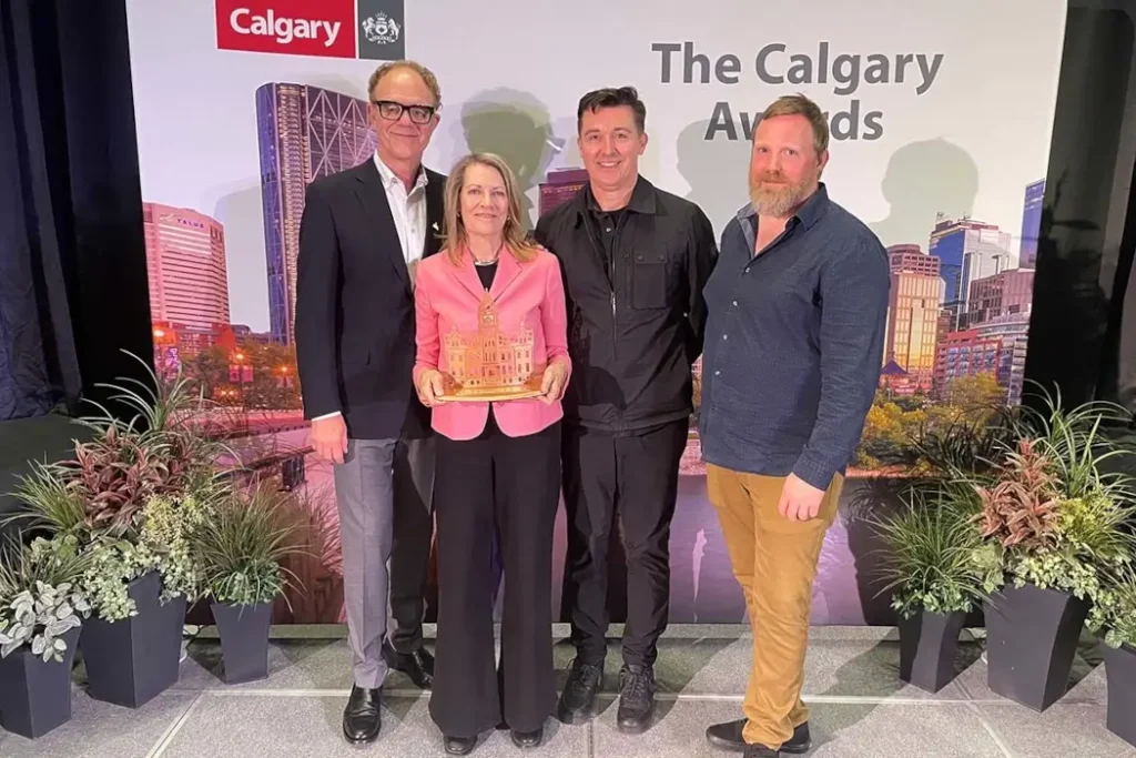 Garden Loft team wins an award