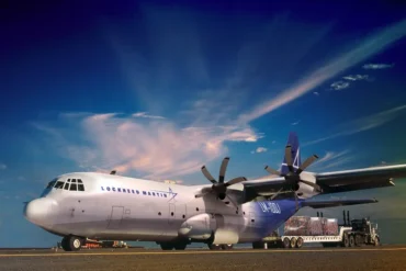 A Lockheed Martin plane