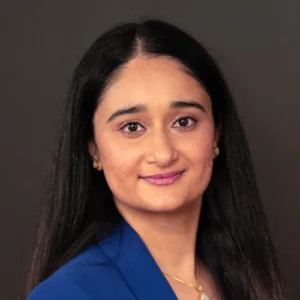 A headshot of Surinderjit Kaur Bhatti